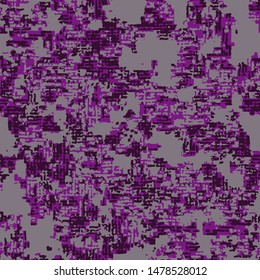 Full seamless abstract pattern vector for decor and textile. Pink grunge camouflage design for girls, boys textile fabric printing and wallpaper. Design for fashion and home design background.