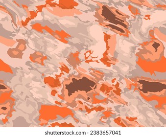 Full Seamless Abstract Watercolor Brush Vector illustration. Soft Artistic Creative Tie Dye Pattern for women dress and Home Design Texture Background. Usable to Fabric Print.