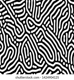 Full seamless abstract zebra animal skin pattern. Gray black and white design for textile fabric printing. Suitable for fashion use.