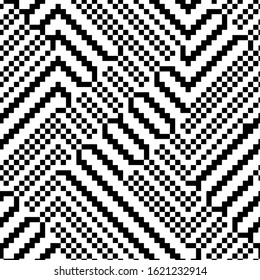Full seamless black and white texture pattern for decor and textile fabric printing. Abstract multipurpose model design for fashion and home design.