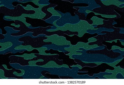 Full Seamless camouflage pattern in vector illustration for fashion textile background original design