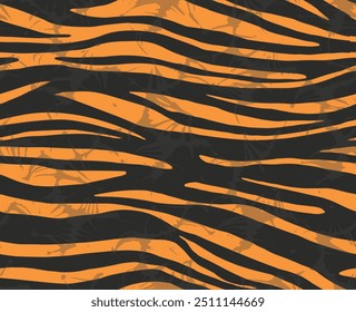 Patrón completo de impresión de camuflaje sin costuras. Fondo de camuflaje de Vector de cebra especial. Para la piel animal militar de la mujer para la tela textil. Textura del ejército.