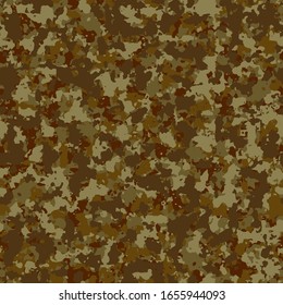 Full seamless camouflage texture skin pattern vector for military textile. Usable for Jacket Pants Shirt and Shorts. Army camo masking design for hunting fabric print and wallpaper. 