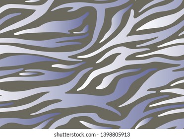 Full Seamless Classic Zebra Stripes Animal Skin Pattern in Vector Abstract Zigzag illustration for apparel dress clothes fabric print background