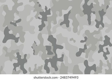 Full seamless dark military camouflage texture pattern vector. Soft colors background for girls, boys textile fabric and wallpaper print. 