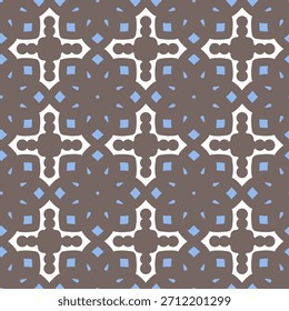 Full seamless decorative geometric texture pattern for decor and textile fabric print. Simple weave design for fashion and home design. Ethnic colors.