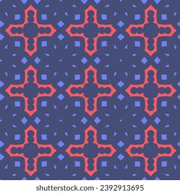 Full seamless decorative knit geometric texture pattern for decor and textile fabric print. Simple weave design for fashion and home design.