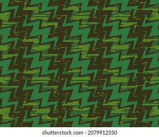 Full seamless decorative zigzag pattern vector. Dirty texture design for girls, boys textile fabric printing and wallpaper. Design for fashion and home design background.