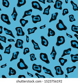 Full seamless leopard cheetah animal skin pattern. Design for kids textile fabric printing. Suitable for fashion use.
