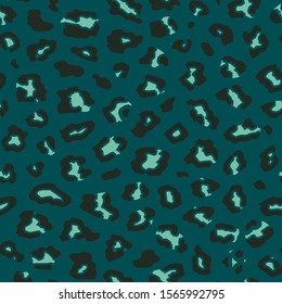 Full seamless leopard cheetah animal skin pattern. Design for textile fabric printing. Suitable for fashion use.