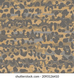 Full seamless leopard cheetah animal skin pattern. Ornamet Design for women textile fabric printing. Suitable for trendy fashion use.