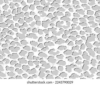 Full seamless leopard cheetah texture animal skin pattern. Textile fabric print. Suitable for fashion use. Vector illustration.