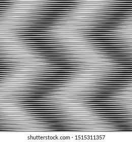 Full Seamless Modern Abstract Pattern Vector. Classic Black and White Halftone Design Fabric Print Background illustration for textile.