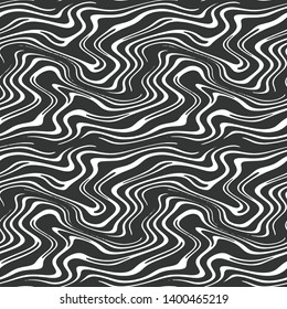 Full Seamless Modern Abstract vector classic Zebra pattern for girls, boys, clothes. Wallpaper for textile and fabric print. Fashion style gray black and white background texture.