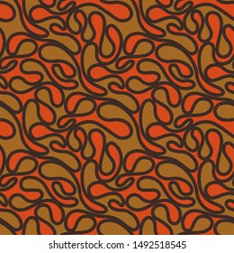 Full Seamless Modern Abstract vector classic pattern for girls, boys, clothes. Wallpaper for textile and fabric print. Fashion style black and red simple background texture.