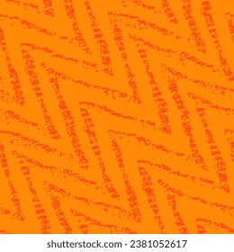 Vector De Patrón De Textura De Zigzag Sin Marea Completa Moderna. Ilustración de fondo de impresión de tela de diseño de semitono clásico para textiles.