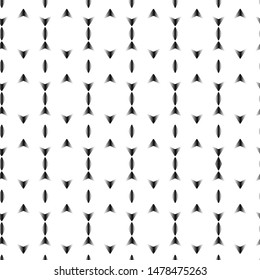 Full seamless modern geometric arrow pattern for decor and textile. Black and white arrows design for textile fabric printing and wallpaper. Multipurpose model design for fashion and home design