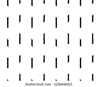 Full seamless modern geometric texture pattern for decor and textile. Black and white lines for textile fabric printing and wallpaper. Abstract multipurpose model design for fashion and home design