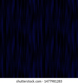 Full seamless modern halftone lines camouflage pattern for decor and textile. Black and blue line design for textile fabric printing and wallpaper. Grunge model design for fashion and home design.