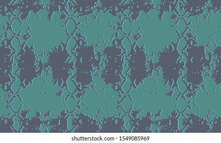 Full Seamless Onamental Snake Animal Skin Pattern Vector. Monochrome snake leather design for textile fabric print. Snake leather pattern for bag, shoes, tight, dress and fabric.