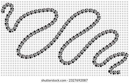 Full Seamless Ornamental Snake Animal Skin Pattern Vector. Black and white snake leather design for textile fabric print. Snake leather pattern for bag, shoes, tight, dress and fabric printing.