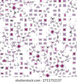 Vector de patrón de textura sucia de impresión completa sin costuras para decoración. Diseño de ilustración repetida para tela textil y terrazo. Modelo Grunge para mármol, piso, pared o azulejo