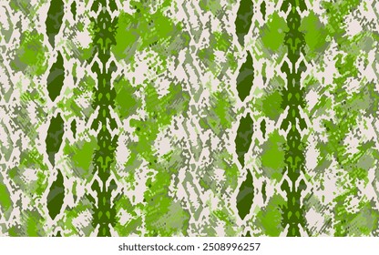 Full Seamless Snake Animal Skin Pattern Vector. Snake leather design for textile fabric print. Snake leather pattern for bag, shoes, tight, dress and fabric printing.