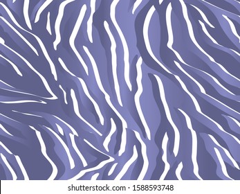 Full seamless tiger and zebra stripes animal skin pattern. Design for tiger colored textile fabric printing. Suitable for fashion use.