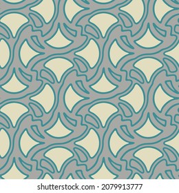 Vector de textura de patrones de formas vintage completamente impecable para la decoración. Diseño ornamental para impresión textil y papel tapiz. Para la moda y el diseño casero.