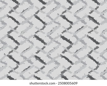 Full seamless zigzag pattern. Rough bold vertical stripes. Geometric distressed lines. Abstract grunge vector. Modern graphic background for textile fabric print.