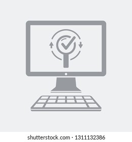Full search on computer desktop