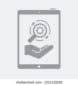 Full search on tablet