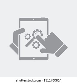 Full search on tablet