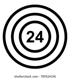 Full Service Line Vector Icon