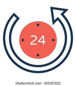 Full Service Vector Icon 