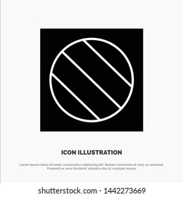 Full Shadow, Editing, Photo, Shadow solid Glyph Icon vector