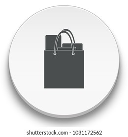 full shopping bag icon