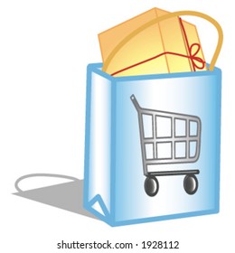 Full Shopping bag icon