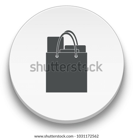 full shopping bag icon