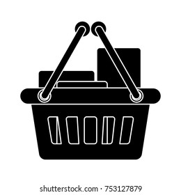 full shopping basket icon