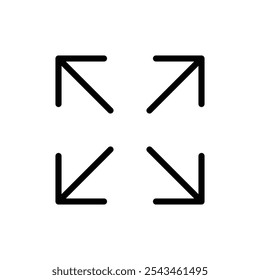 Full size icon Outline vector for web ui