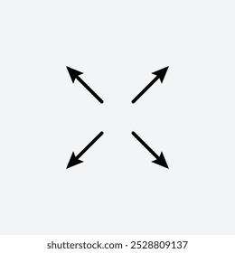 Full size icon in tree different line stroke sizes.