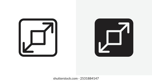 Conjunto de iconos de vector de tamaño completo. Ilustrador de Vector de stock. EPS 10