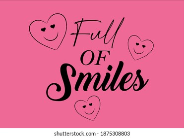 Lleno de mensajes de sonrisas con emoji