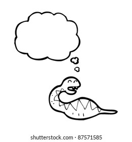 full snake cartoon