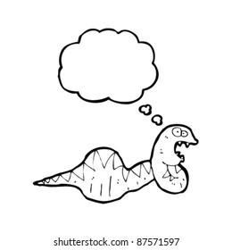 full snake cartoon