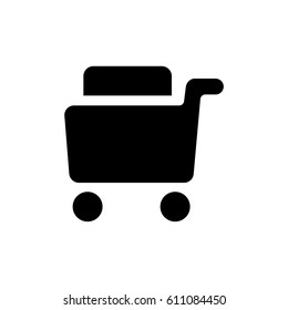 Full sopping cart icon