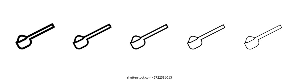full spoon icon design, logo, app, UI. Vector illustration, EPS