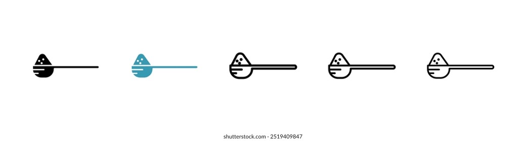 Full spoon icon vector icon set. EPS 10