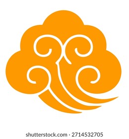 Gráfico completo de la nube de Ruyi para el motivo cultural